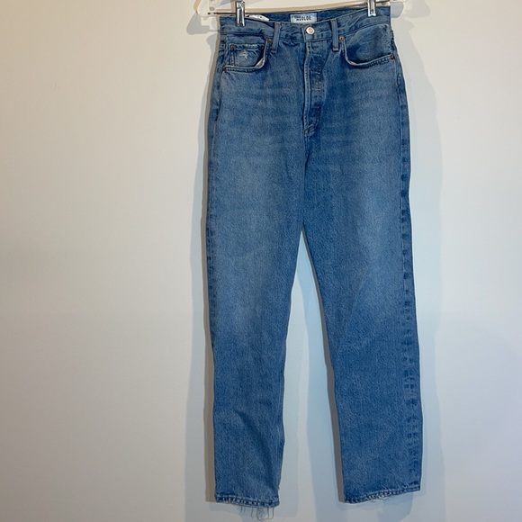 Agolde Denim - Agolde 90's Mid Rise button fly jeans
